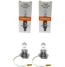 Resim Tofaş Doğan-şahin-kartal H3 12v 55w Uyumlu Sis Far Ampulu Oem Premıum 2 Adet 