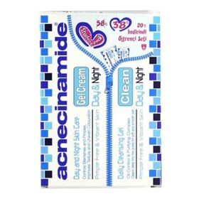 Resim Acnecinamide Öğrenci Paketi - Temizleme Jeli 150 ml & Jel Krem 50 ml 