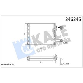 Resim Kale 346345 - Kalorifer Radyatörü Brazing Palıo Musluklu 233 195 