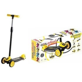 Resim Furkan Toys Cool Wheels 3+ Yaş 3 Tekerlekli Frenli Twist Scooter 