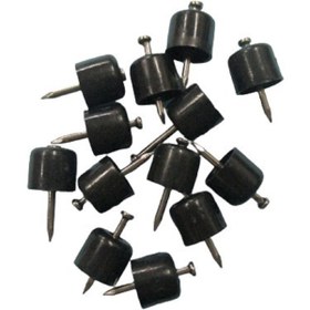 Resim ilta Life Raf Pimi Mobilya Dolap içi Pim Çivili Siyah 50 Adet 