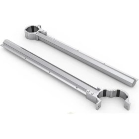 Resim Koral Sabit Alüminyum Balkon Çamaşır Kurutmal Askılığı 