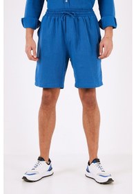 Resim Buratti Pamuklu Regular Fit Cepli Müslin Erkek Short Cf24S657802 Saks 