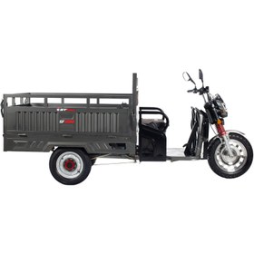 Resim Stmax Gf5000 3 Tekerli Kasalı Elektrikli Moped - Gri 