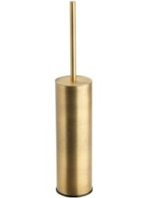 Resim Tuvalet Fırçalığı Antik Renk 424x84x84 Mm Açık Ahşap 