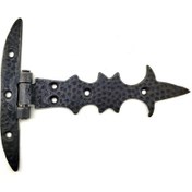 Resim Skygo Antika Tarz Dekoratif Pirinç Kuyruklu Lale Menteşe - Dar Kasa, Oksit 