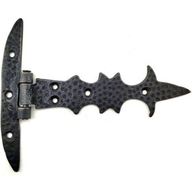 Resim Skygo Antika Tarz Dekoratif Pirinç Kuyruklu Lale Menteşe - Dar Kasa, Oksit 