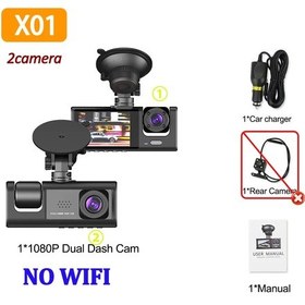 Resim Liangmei Araç Kamerası İçin 1080p Video Kaydedici Wıfı Araba 