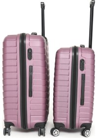 Resim Gbag Krios Abs 2li Valiz Seti Orta Ve Kabin Boy Bavul Gül Kurusu Gülkurusu 