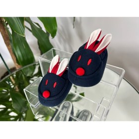 Resim babelia Bebek Tavşan Kulaklı Kaymaz Tabanlı Panduf Patik 