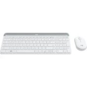 Resim Logıtech MK470 Kablosuz Klavye & Mouse Set Beyaz 920009436 