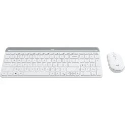 Resim Logıtech MK470 Kablosuz Klavye & Mouse Set Beyaz 920009436 