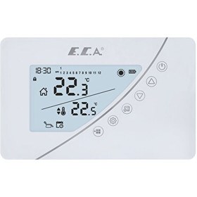 Resim ECA Kablosuz Poly Touch 400W Oda Termostatı 
