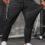 Resim Erkekler için Yüksek Esneklikte Rahat İş Kısa Pantolonlar, Fermuarlı Cepli, Hafif Naylon Karışımı, Düz Kesim Golf ve Günlük Kıyafet için, Golf Pantolonları 