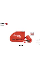 Resim RK66R Motosiklet Disk Kilit Alarmı 110DB Güçlendirilmiş Su Geçirmez Kilit 