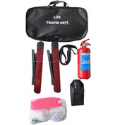 Resim OEK ZZGLOBAL 006BU-TK-FULL TRAFİK SETİ SÜPER LÜX İLK YARDIM MALZEMELERİ DAHİL 