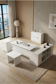 Resim Yurudesign Vario Abcef Ofis Büro Masa Takımı 3 Renk 