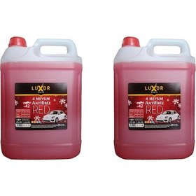 Resim Luxor Kimya 2’li Set Konsantre -42 Kırmızı Antifriz 5'er Litre 