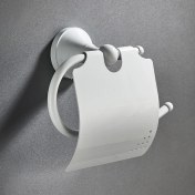 Resim Sanlindou Beyaz Banyo Donanım Aksesuarları Set Pirinç Duş Sabunluk Saç Kuru Tutucu Havlu Demiryolu Bar Robe Kanca Tuvalet Fırçası Rulo Tutucu | Banyo Donanım Setleri (Beyaz) (Yurt Dışından) 