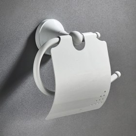 Resim Sanlindou Beyaz Banyo Donanım Aksesuarları Set Pirinç Duş Sabunluk Saç Kuru Tutucu Havlu Demiryolu Bar Robe Kanca Tuvalet Fırçası Rulo Tutucu | Banyo Donanım Setleri (Beyaz) (Yurt Dışından) 
