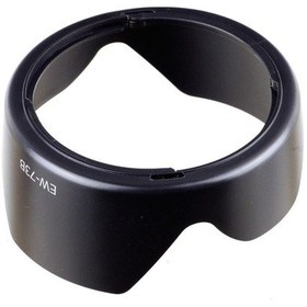 Resim Canon EF-S 18-135 MM IS ve 17-85 MM Lens için EW-73B Yaprak Parasoley 