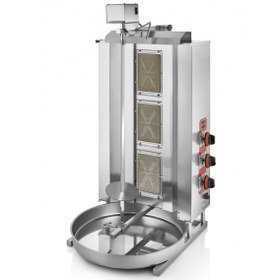 Resim Remta Tüplü Döner Ocağı Makinası 3 Radyanlı Ce Üstten Motor D06(M) 