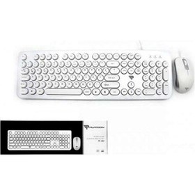 Resim Platoon Pl-380 Kablolu Klavye Mouse Set 