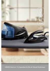 Resim Homend Steamwork 1169H 2400 W Buhar Kazanlı Ütü 