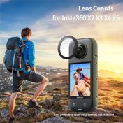 Resim Insta360 X3 X4 X5 Panoramik Spor Kamera Aksesuarı UV Lens Filtresi, Koruyucu Kılıf Optik Cam Lens Koruyucu Toz Geçirmez Çizilmeye Dayanıklı Aşınmaya Dayanıklı Lens Filtresi Yüksek Aktarım Renk Temsili 