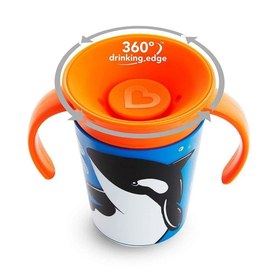 Resim Munchkin Mucize 360 Alıştırma Bardağı Orka 6 ay+ 177 ml 