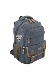 Resim Ççs London 51567 Kanvas Laptop Bölmeli Sırt Çantası Siyah 