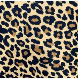 Resim Döşemelik Kumaş Dijital Baskı Leopar Desen 