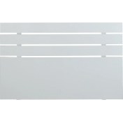 Resim Pasific Home Huga Çift Kişilik Beyaz Yatak Başlığı 180lk / 180 cm Baza Başlık 