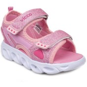 Resim Vicco Kız Bebek Pembe Sandalet 