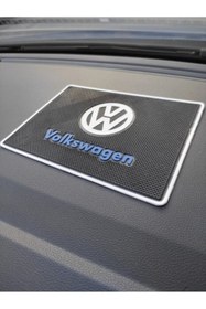 Resim STİLİX GARAGE VOLKSWAGEN Logolu Kaymaz Torpido Üstü Ped 