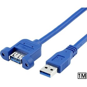 Resim 4797 Usb 3.0 Panel Tipi Vida Dişi Erkek Uzatma Kablosu 1 Metre 