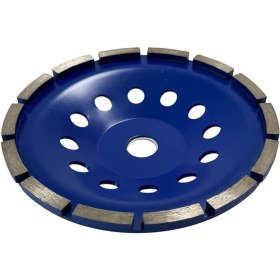 Resim Universal Bora Teknik Tek Sıra Elmas Çanak - Beton Taş Yüzey Silme Temizleme Diski 180 mm 