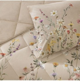 Resim Taç Lunel Ranforce Çift Kişilik Yorgan Seti Bej 000000001000051072 Bej 