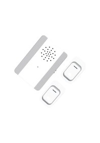 Resim Ayt Powermaster Çift Kumandalı Tek Alıcılı 25 Melodili Kablosuz Kapı Zili 100 Metre Çekim Mesafesi 