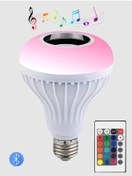 Resim Music Bulb Bluetooth Hoparlör Akıllı Led Ampul Lamba MBB1000 