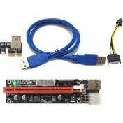 Resim Cfd Riser Kart VER009S USB 3.0 Pcie X1 To X16 