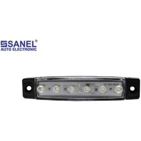 Resim Sanel 12v Parmak Lamba 6-ledli Beyaz 19x95 N11.16000 