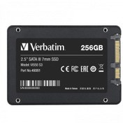 Resim Verbatim 256GB VI550 S3 2.5'' SATA SSD (Okuma 550MB/sn. - Yazma 500MB/sn.) 