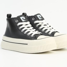 Resim Pierre Cardin Siyah Beyaz Kadın Spor Ayakkabı İthal Pcı-11138 001 