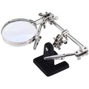 Resim Electroon Jm-501 Masa Üstü Mini Büyüteç Pcb Tutucu 