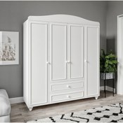 Resim VENATTO Sandy 4 Kapılı Dolap/gardırop (%100MDF) 