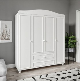 Resim VENATTO Sandy 4 Kapılı Dolap/gardırop (%100MDF) 