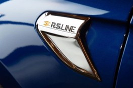Resim Renault Clio 5 RS-Line Krom Çamurluk Çıtası ABS 2019 ve Sonrası 