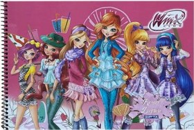 Resim Winx 25x35 Spiralli Resim Defteri 15 Yp. 