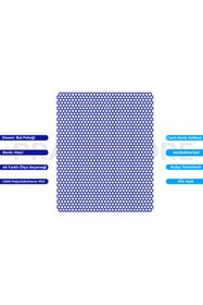 Resim Pratixstore Islak Zeminlerde Kaydırmaz Banyo Paspası - Hijyen İçin İdeal Duş Abdest Lavabo Kapı Önü Paspası 